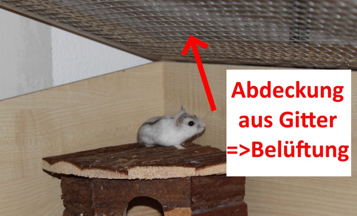 Abdeckung aus Gitter